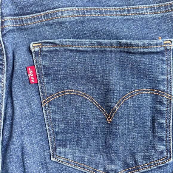 Levi Shaping Skinny Dark Wash Skinny Jeans - Picture 5 of 7